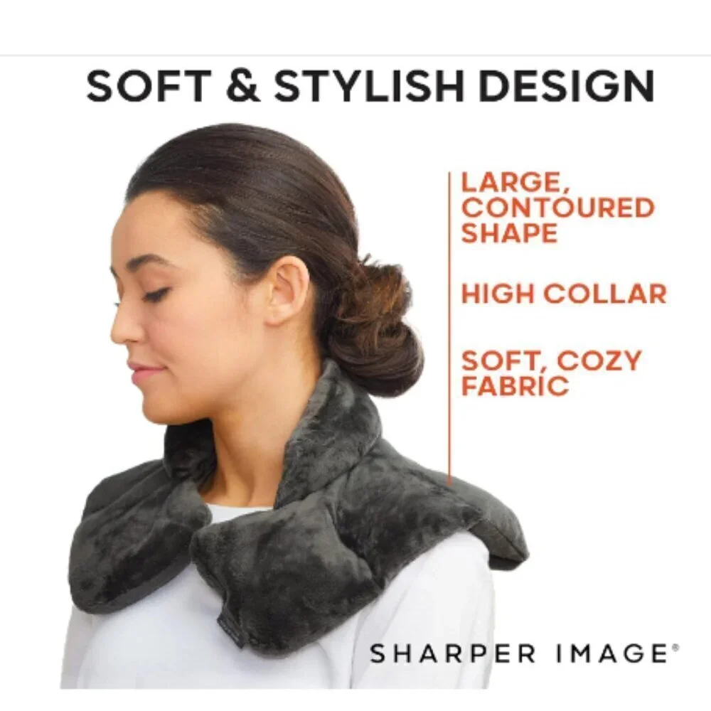 SHARPER IMAGE | Heated Neck + Shoulder Wrap - Picture 5 of 10